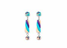 Marshmallow cute earrings.