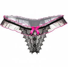 sexy string �������� �� ������� ��� �������� �������� hot pink,one size,��� spandex  ��� naylon